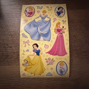 Sandylion Princess Stickers Sheet